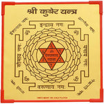 Shri Kuber Yantra : Energized for Prosperity and Financial stability.