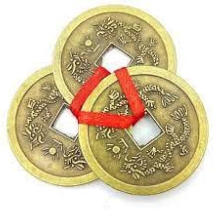 Feng Shui Chinese Lucky Coins for Wealth,Prosperity & Success