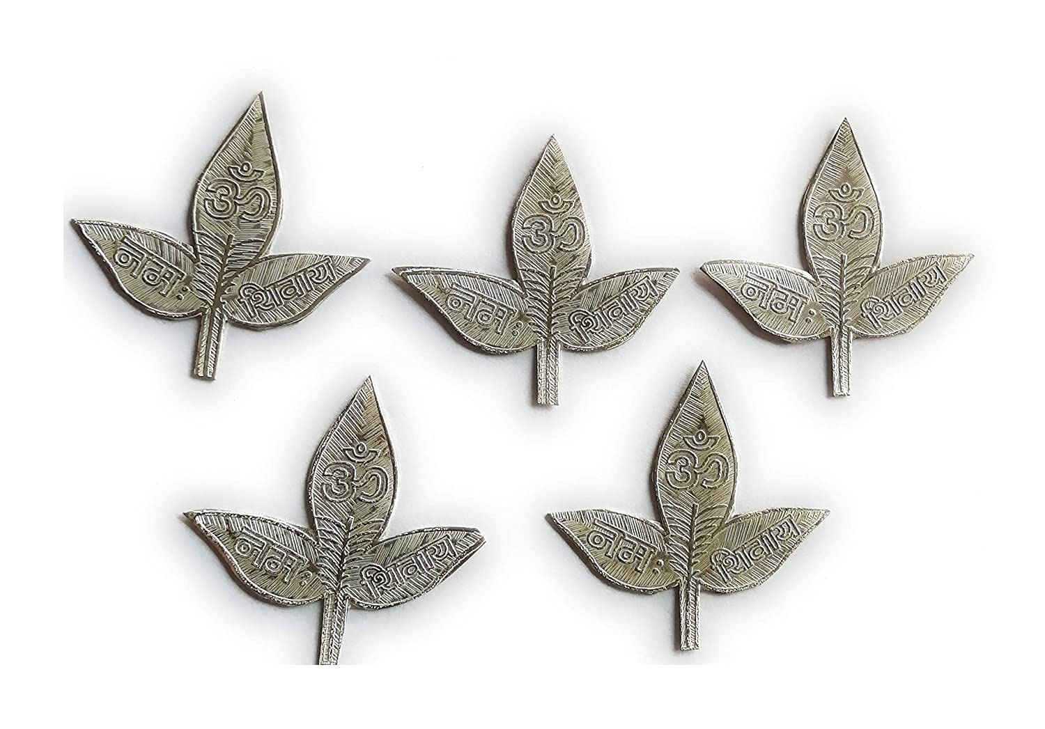 5 Silver Bel Patra and Silver Nag Naagin