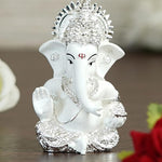 White Ganesh Idol