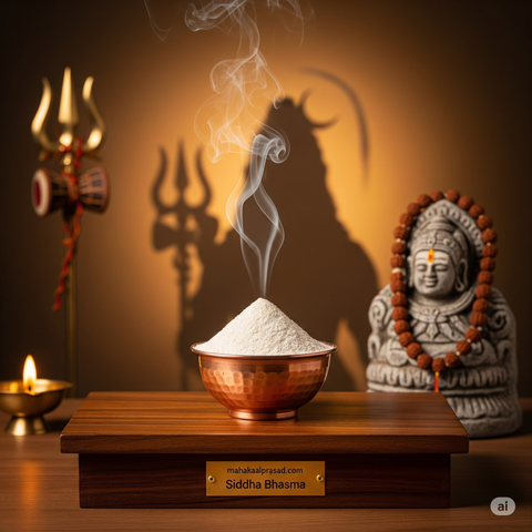 Siddha Bhasma – Sacred Ash for Pooja, Shiv Bhakti & Spiritual Rituals