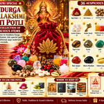 Navdurga Mahalakshmi Siddh Shakti Potli – 36 Auspicious Items