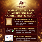 Numerlogy name correction & report