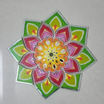 8 Petals Flower Rangoli