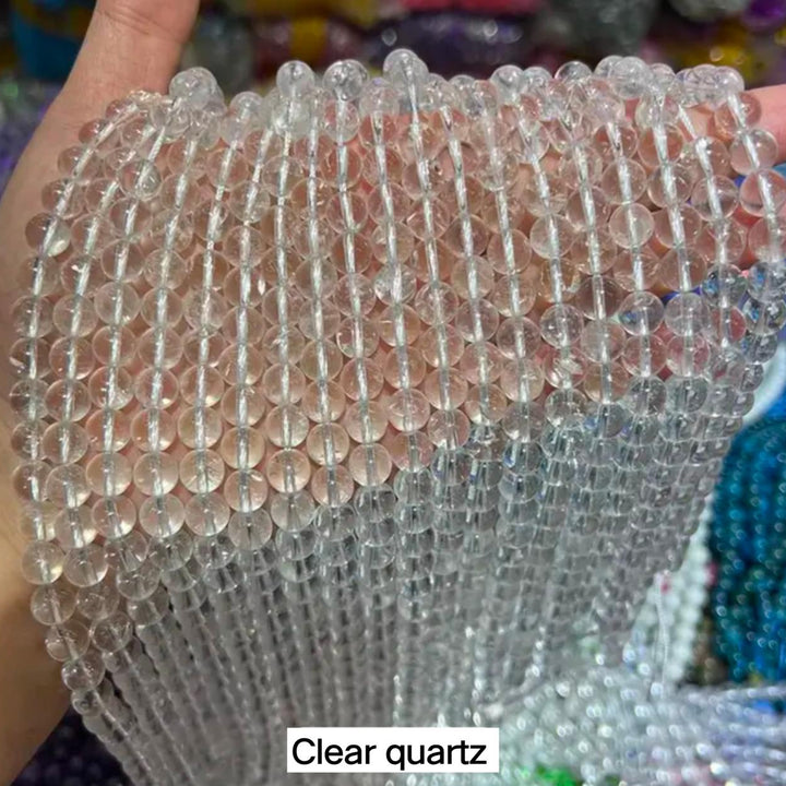 Energised Clear Quartz Mala-Certified