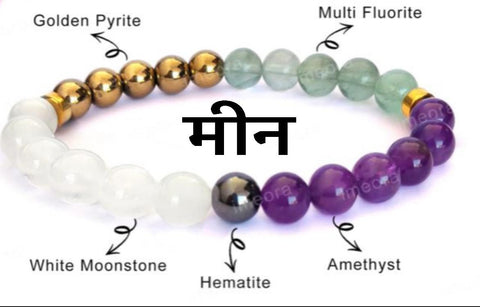 Energised Money Magnet Bracelet for Pisces-Certified