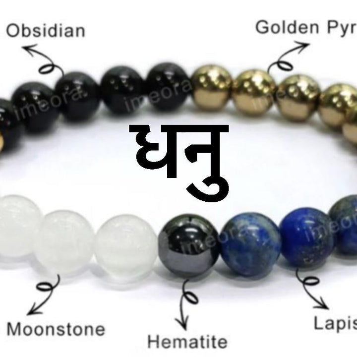 Energised Money Magnet Bracelet for Sagittarius (Dhanu Rashi)-Certified