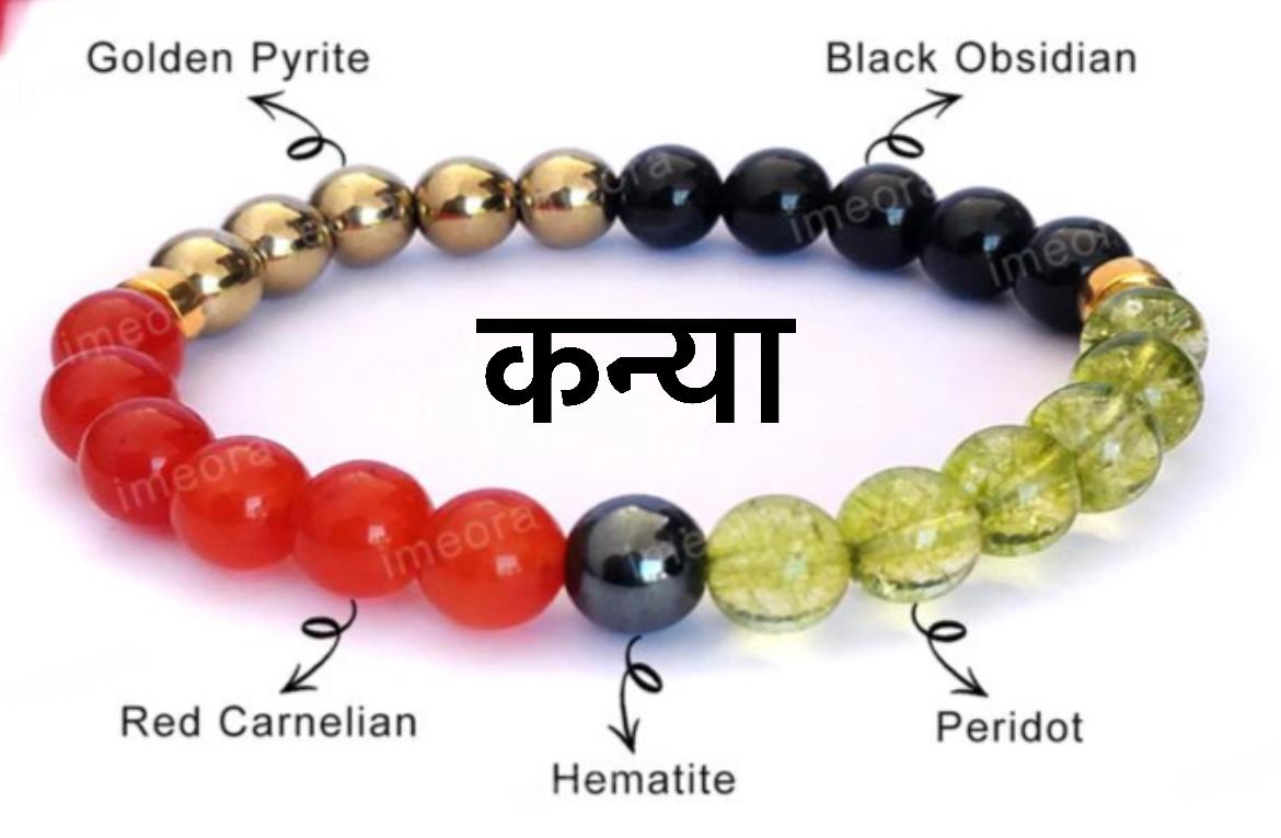 Energised Money Magnet Bracelet for Virgo (Kanya Rashi)-Certified ...