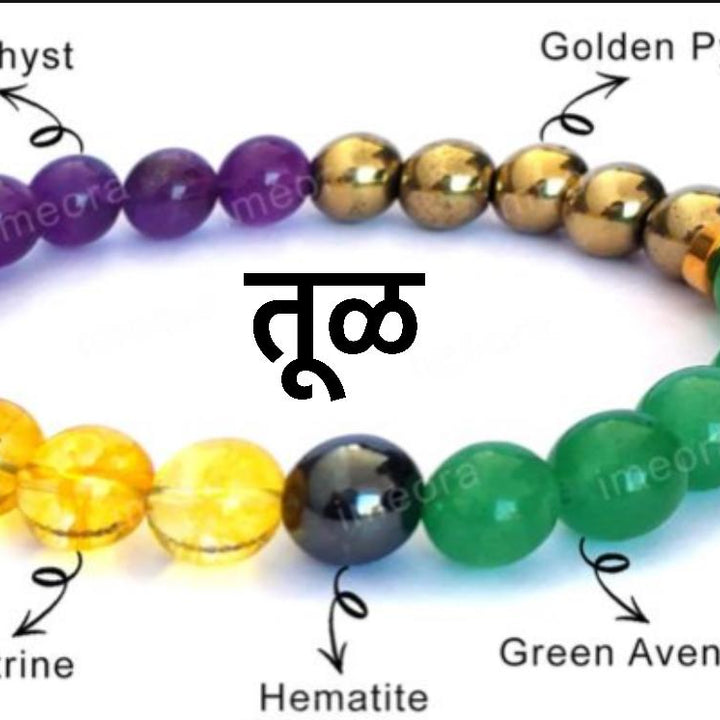 Energized Money Magnet Bracelet for Libra (Tula Rashi)-Certified